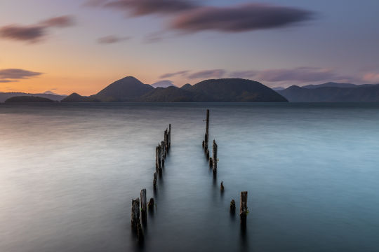 Lake Toya, Hoikkaido, Japan